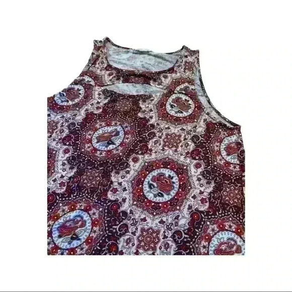 Aeropostale Geometric Print High-Neck Swing Dress Size Small - Picture 5 of 7